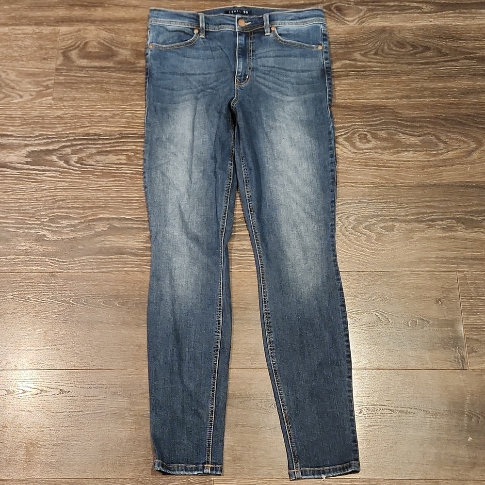 ❤ LEVEL 99 ANTHROPOLOGIE HIGH RISE SKINNY JEANS, 10 (30)